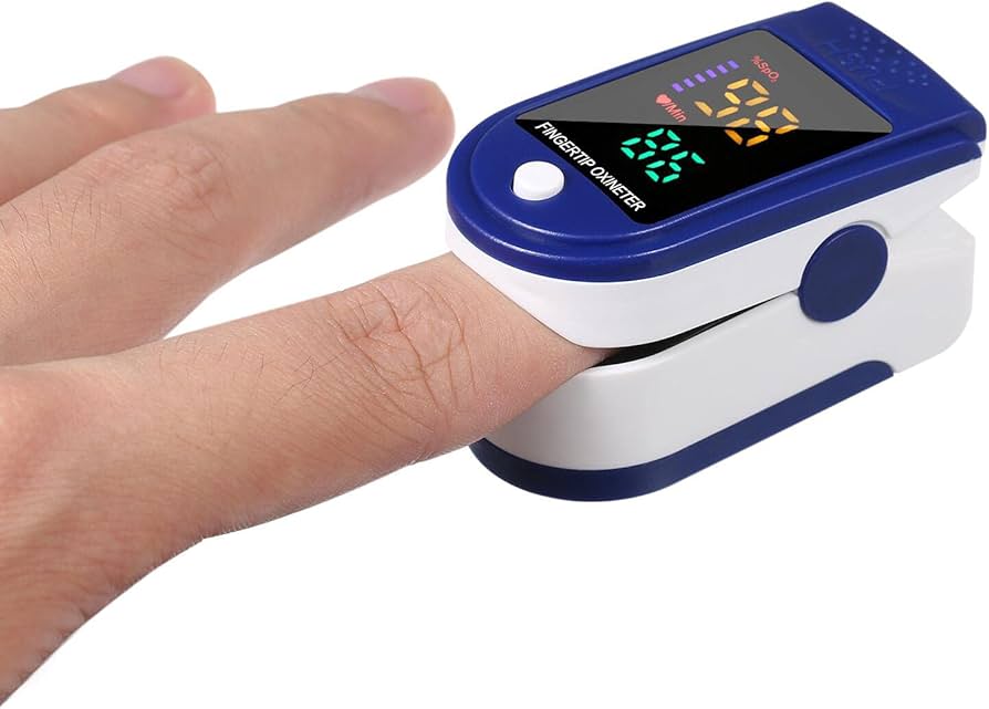 Oxímetro de pulso digital